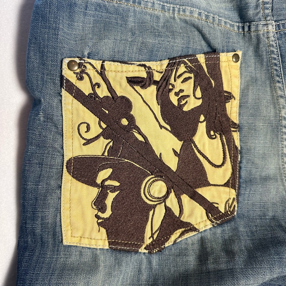 **SOLD**Y2K Ecko Unltd Graphic Track Jacket & Baggy Jeans Set Mens 34 Streetwear - Picture 15 of 15